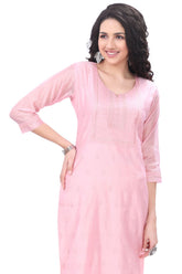Sequin Work Embroidered Kurta for Women